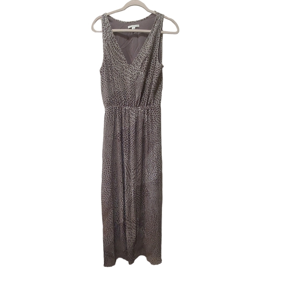 Banana Republic Sleeveless Animal Print Casual Maxi Dress- size 10
